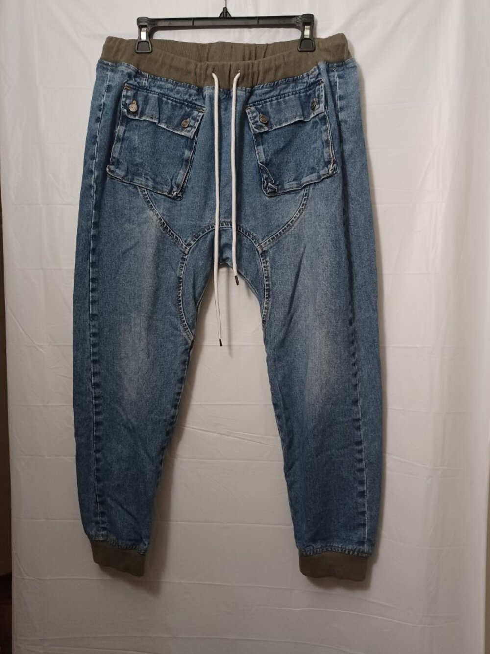 ONE TEASPOON CADET PULL ON JOGGERS SIZE LARGE - Picture 9 of 16